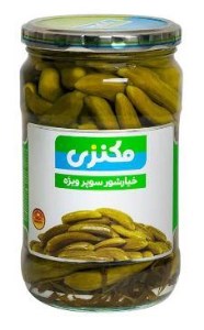 خیار شور سوپر ویژه مکنزی 750 گرم
