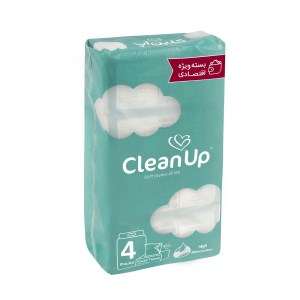 دستمال کاغذی اقتصادی طرح ابر پک 4 عددی